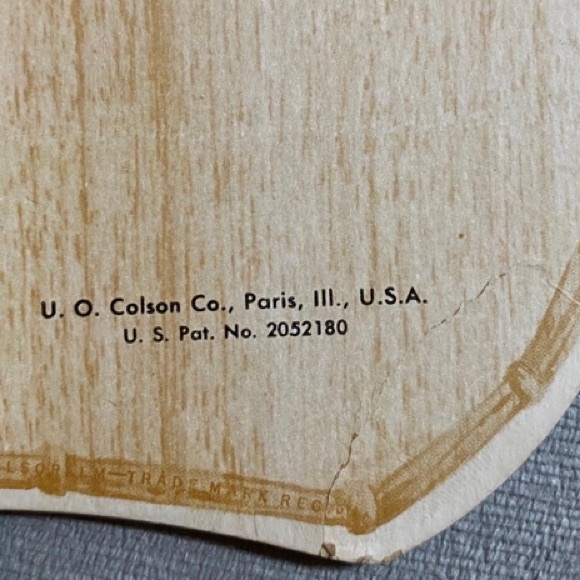 Antique vintage “I’m a Silver Dollar Silver Fan” fan from early 1970s - Picture 7 of 11